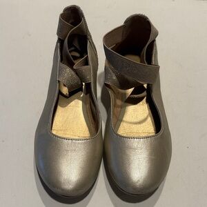 Copper Key Gold Kids Shoes